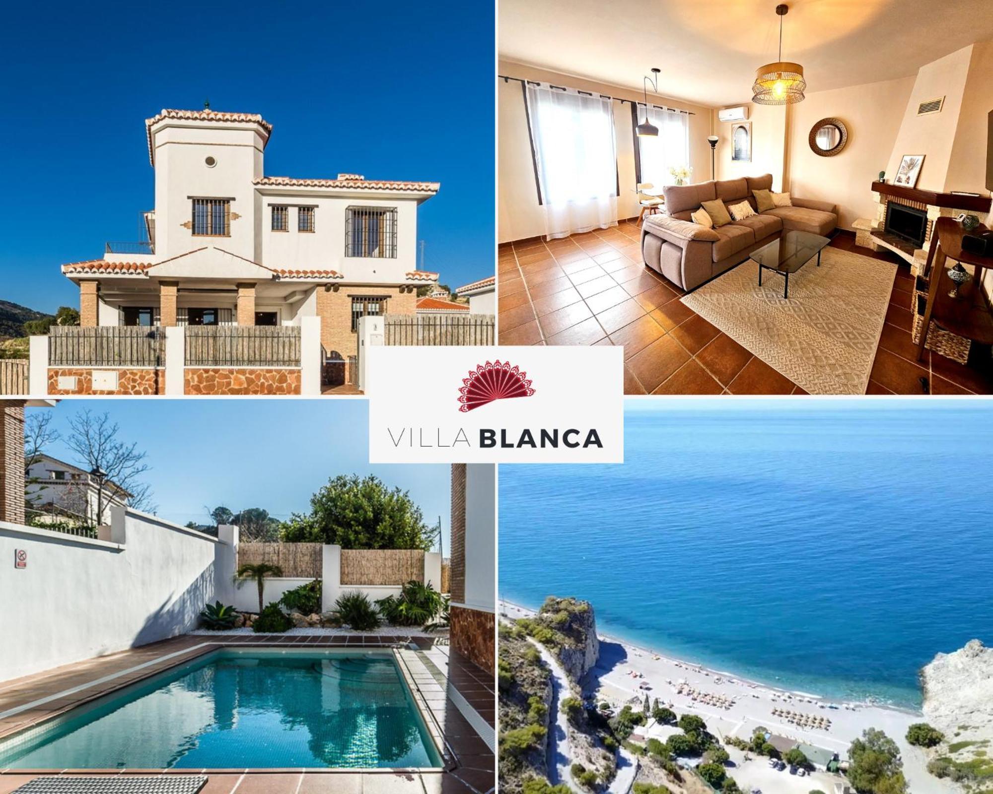 Blanca - Piscina De Sal, Playa 15mn, Sierra * Velez de Benaudalla